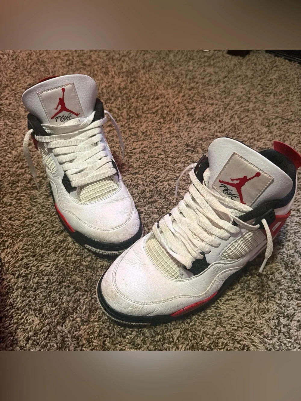 jordan 4 retro “red cement”
